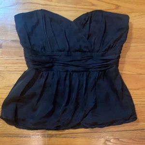 Women’s black corset strapless White House & Black Market too - Size 8